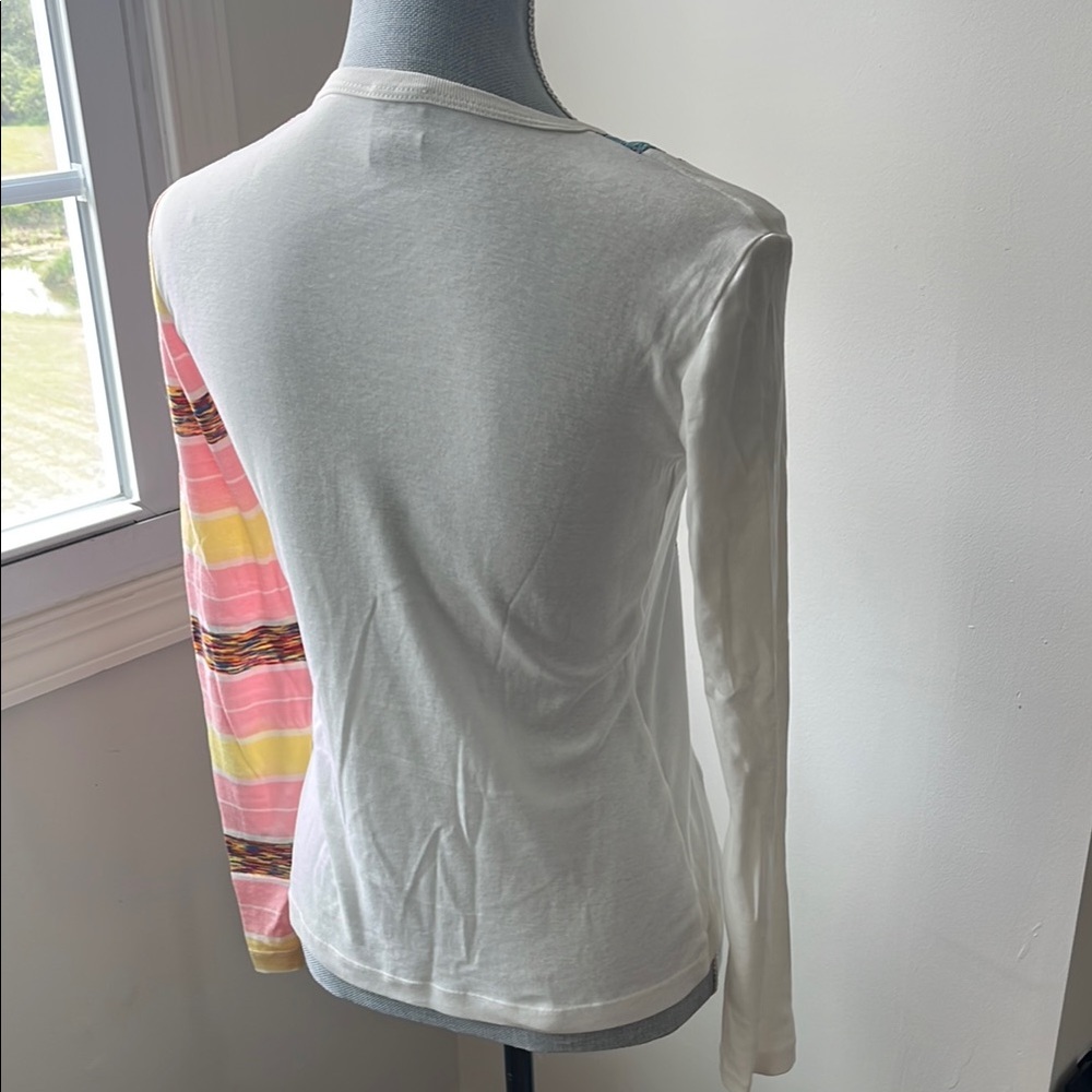 Missoni Collection Long Sleeve Patchwork Top Size… - image 5